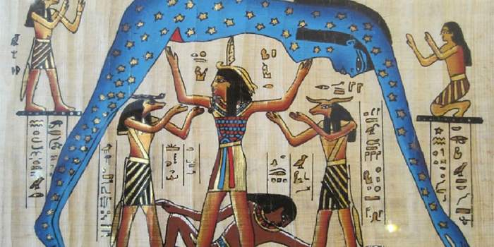 Spirituelles Blau …