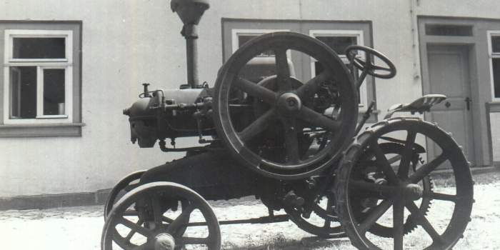 Lanz-Traktor geht nach Hohenfelden: Dauerleihgabe des Museums für Thüringer Volkskunde