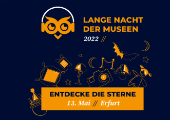 Programm zur Langen Nacht der Museen 2022 in Erfurt Programmheft