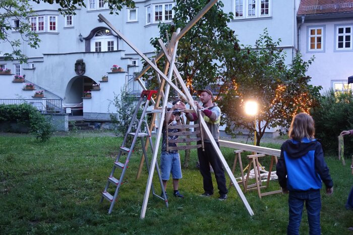 Ferienveranstaltung „Kreativskulptur“ Entstehung einer "Kreativskulptur" zur Langen Nacht der Museen 2024 mit Florian Schmigalle