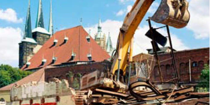 Bilder aus der neuen Zeit: Erfurt 1990 -1995 Fotografie von Dieter Demme