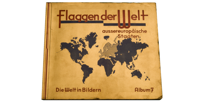 Interner Verweis: Sammelalbum Flaggen aus aller Welt